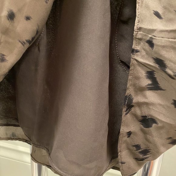 Babaton Leopard Bennett Silk Dress - Picture 10 of 11